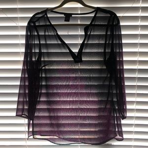 Sheer Ann Taylor Top